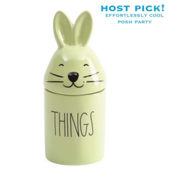 Rae Dunn Accessories Nwt Rae Dunn Bunny Canister Wlid Poshmark